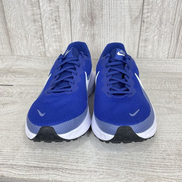 Men\'s Nike Revolution 8 Size 12 Deep Royal Blue Indigo White Shoes HJ9198-401 main image 11